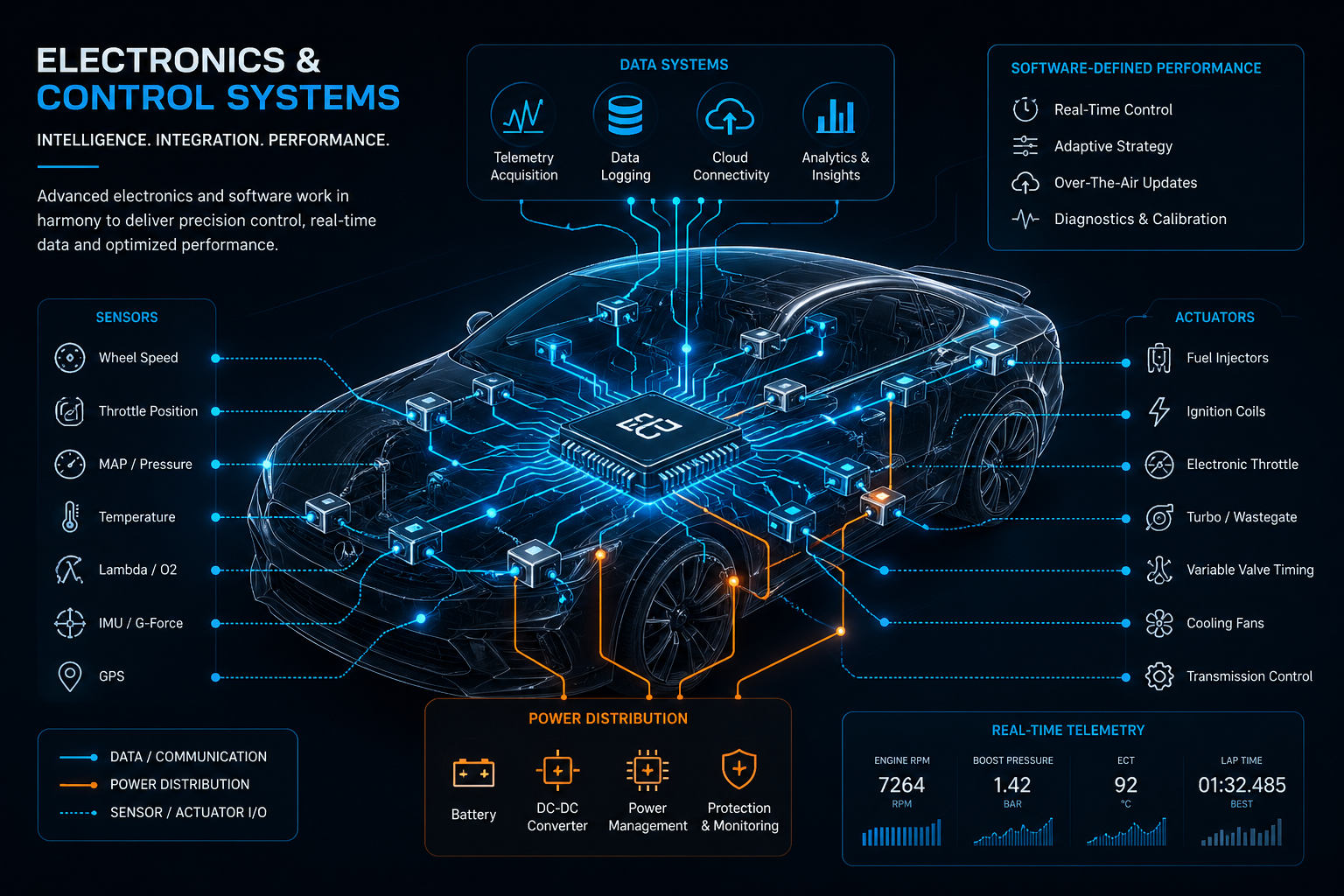 Electronics, ECUs & Control Systems