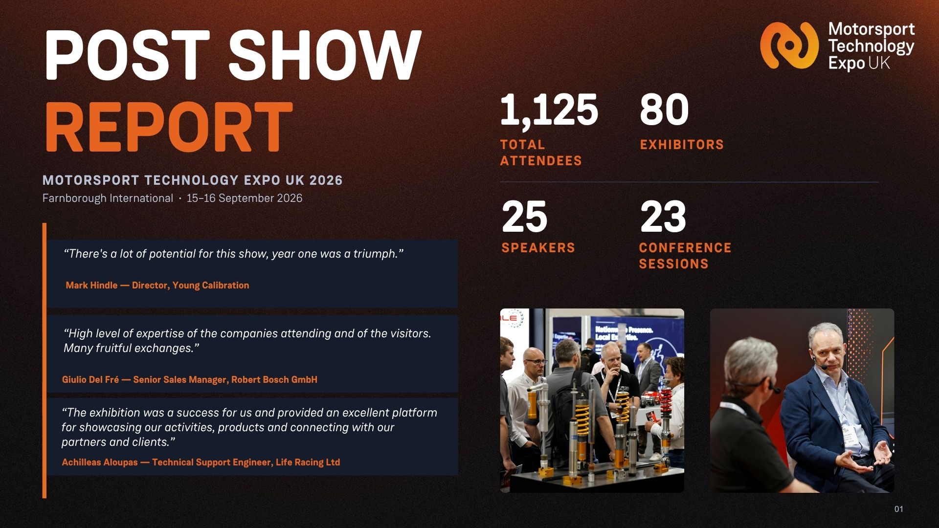 2026 Motorsport Technology Expo UK Post Show Report
